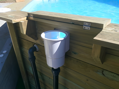 Piscina Madeira Retangular Évora Gre 620 x 420 x 133 cm