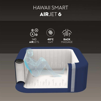 Spa de Hidromassagem Insuflável Lay-Z-Spa® Hawaii Smart AirJet™