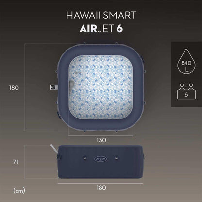 Spa de Hidromassagem Insuflável Lay-Z-Spa® Hawaii Smart AirJet™