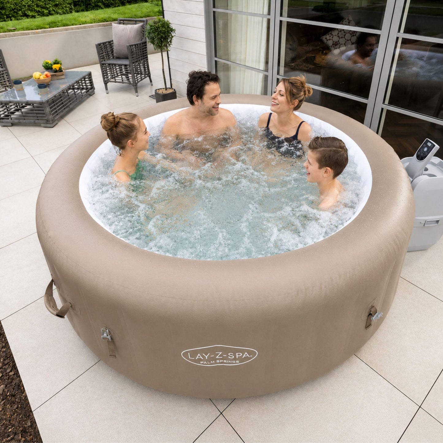 Spa de Hidromassagem Insuflável Lay-Z-Spa® Palm Springs AirJet™