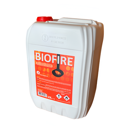 BIOFIRE Bioethanol - Fuel for Ecological Fireplaces 2L/10L Chama Vermelha