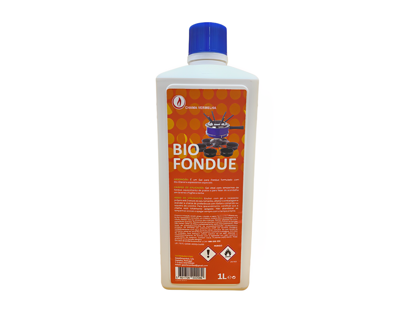 Fondue Gel BIOFONDUE Chama Vermelha