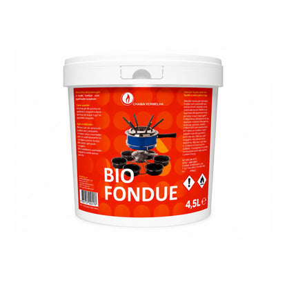 Gel para Fondue Chama Vermelha BIOFONDUE