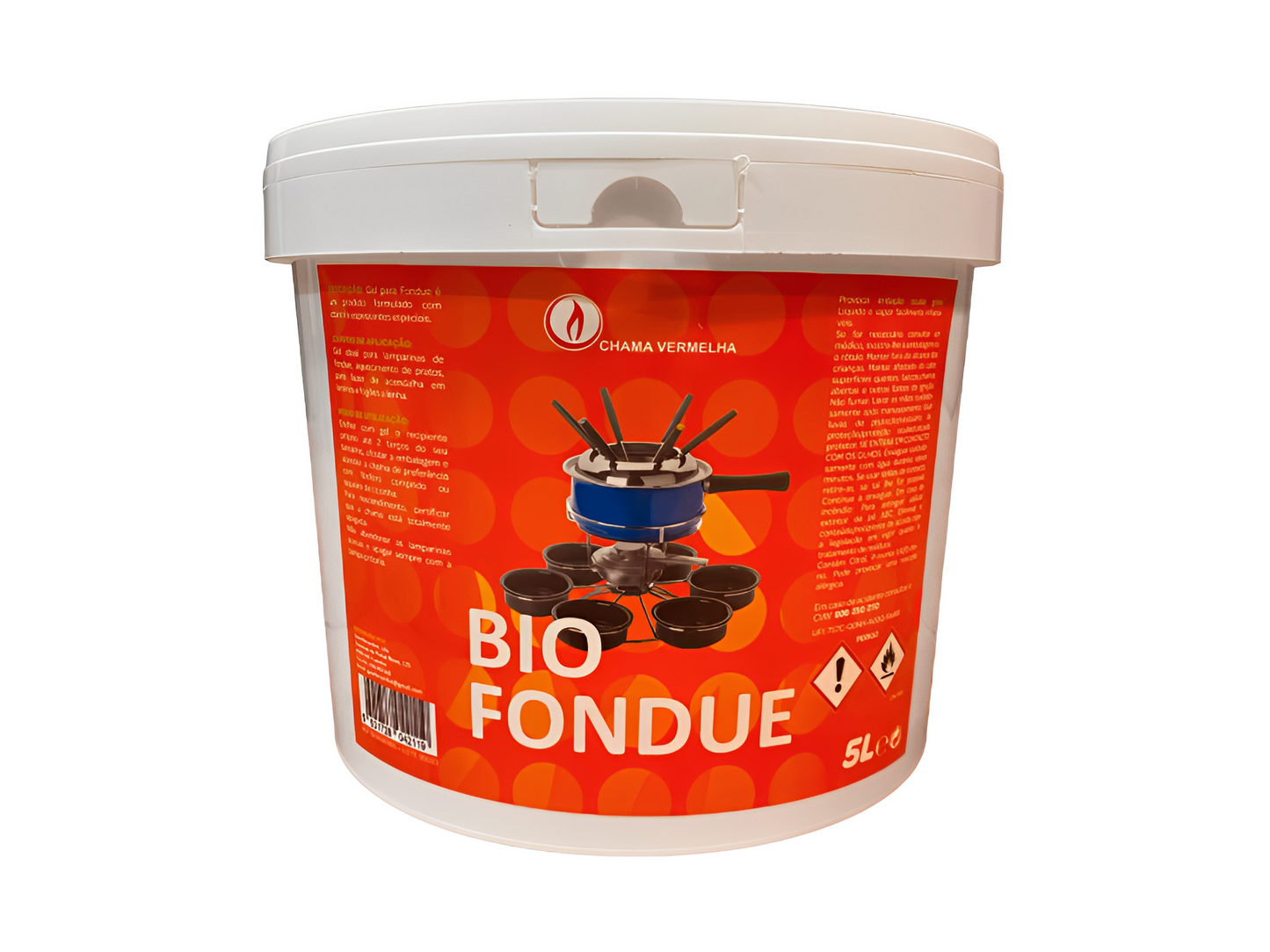 Fondue Gel BIOFONDUE Chama Vermelha