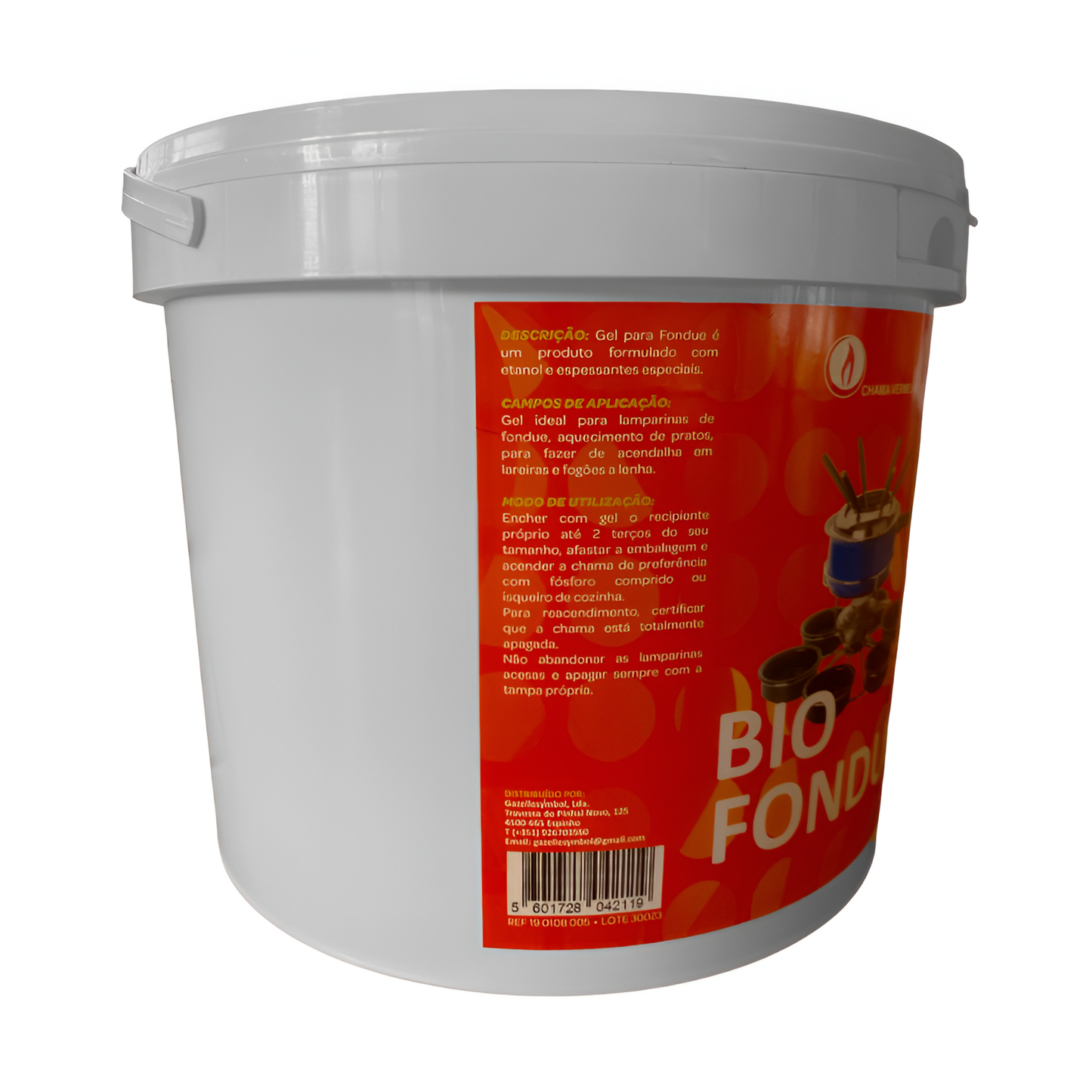 Fondue Gel BIOFONDUE Chama Vermelha