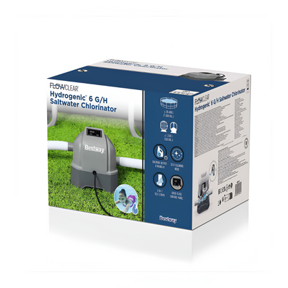 Clorador de Água Salgada Flowclear Hydrogenic 6 G/H