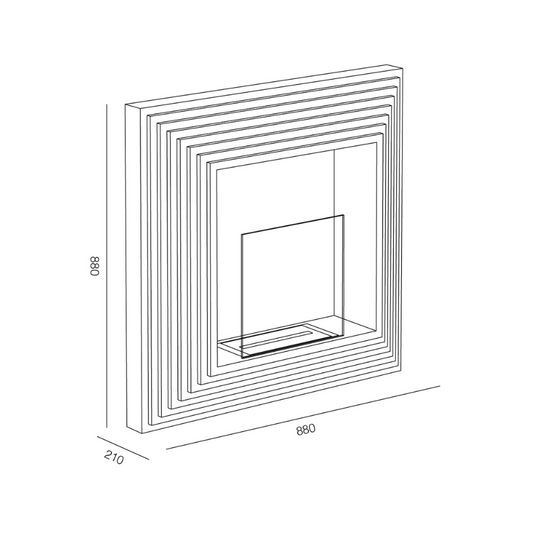 Elysium Bioethanol Fireplace