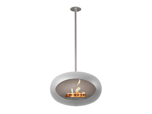Sky Nickel Suspended Bioethanol Fireplace