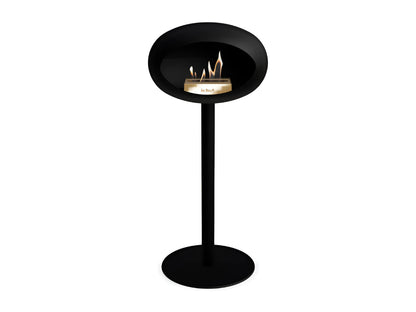 Lareira Bioetanol Ground Steel High Black