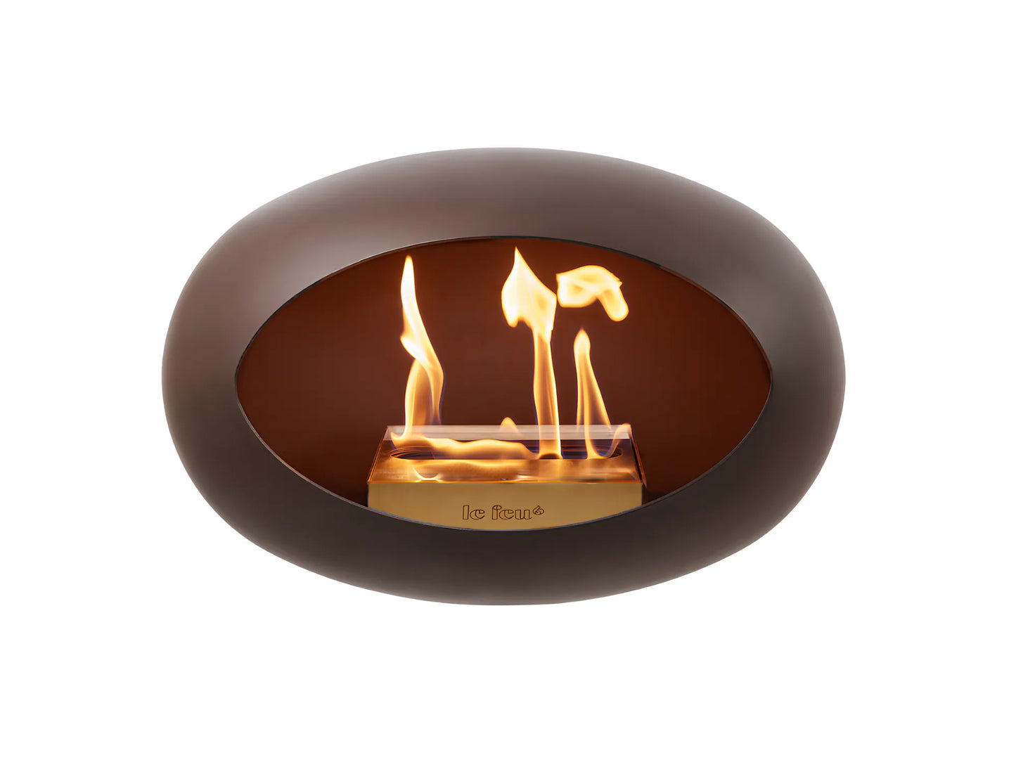 Mocca Wall Bioethanol Fireplace
