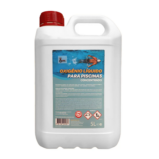 Ossigeno Attivo Liquido Concentrato per Piscine - 5L