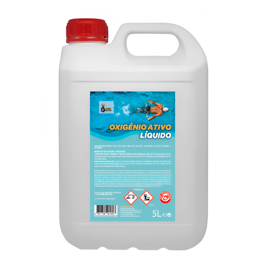Ossigeno Attivo Liquido per Piscine 5L