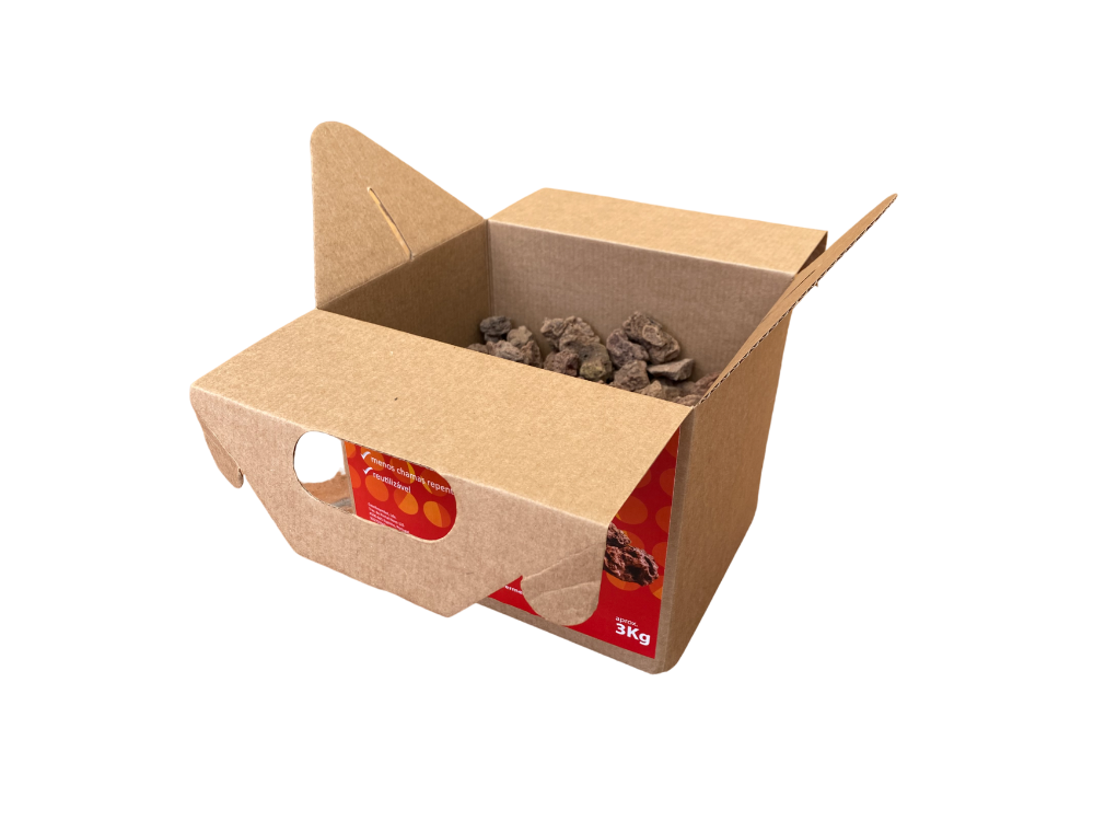 Lava/Volcanic Stones for Gas/Electric Barbecues Chama Vermelha 3Kg