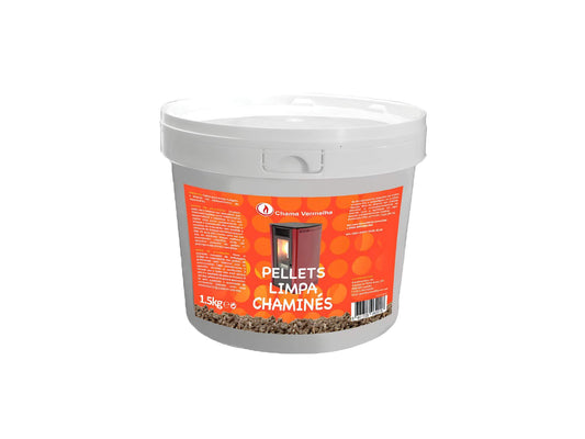 Pellet Pulisci-Camini 1,5Kg Chama Vermelha