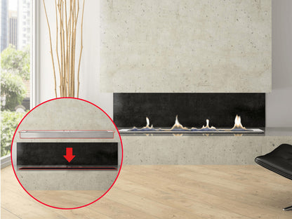 Stainless Steel Bioethanol Burner F96150