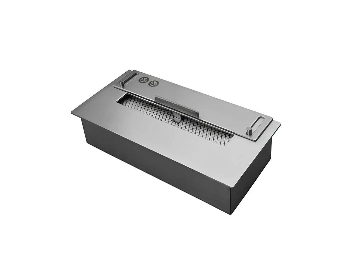 Queimador Bioetanol Inox NB10 – Chama Vermelha
