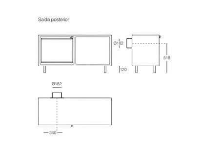 Souto Moura Design Wood Burning Stove