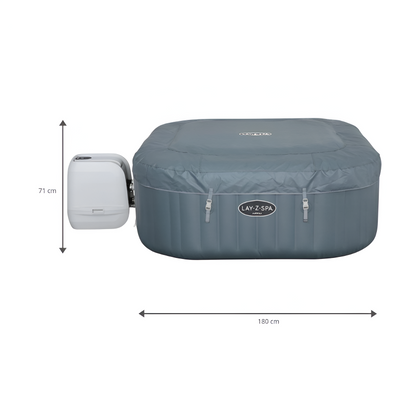 Spa de Hidromassagem Insuflável para 4-6 pessoas Lay-Z-Spa Hawaii HydroJet Pro