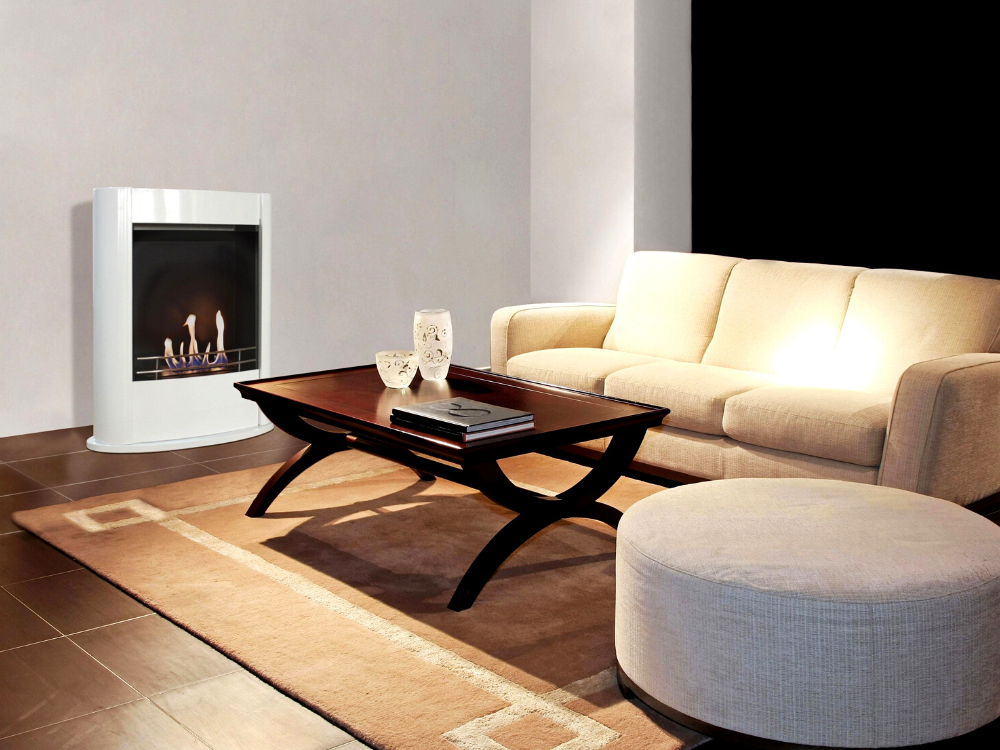 Chimenea de bioetanol de tantalio