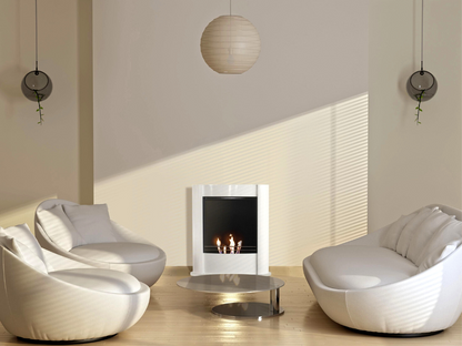 Chimenea de bioetanol de tantalio
